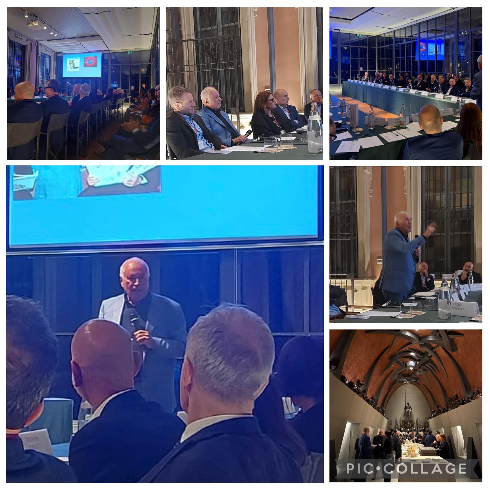 Collage of images from the K.hub Journey event with neuroscientist Sergio Della Sala.